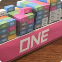 ONEコンテナ船ペーパークラフト